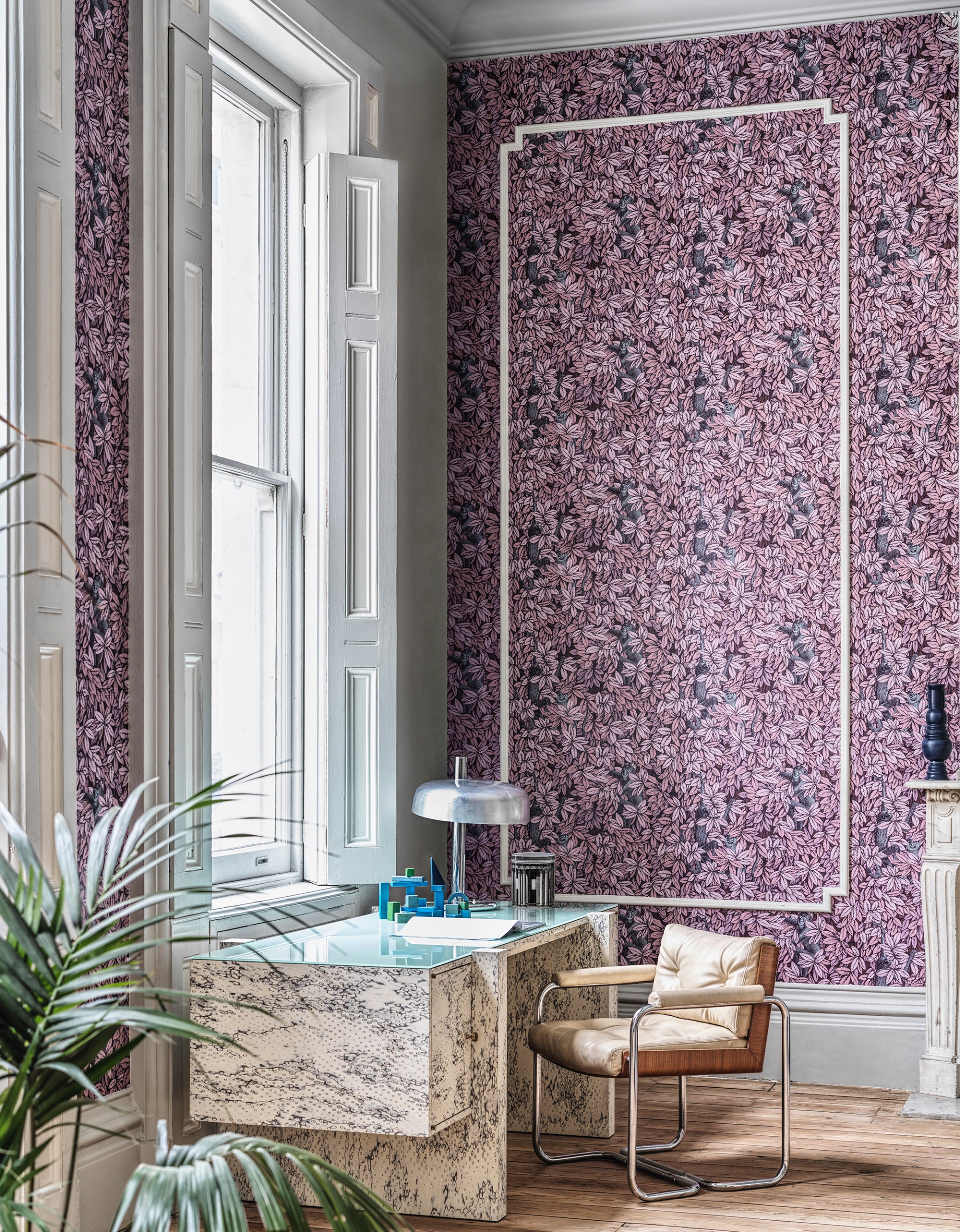 Fornasetti wallpapers in collaboration with Cole & Son