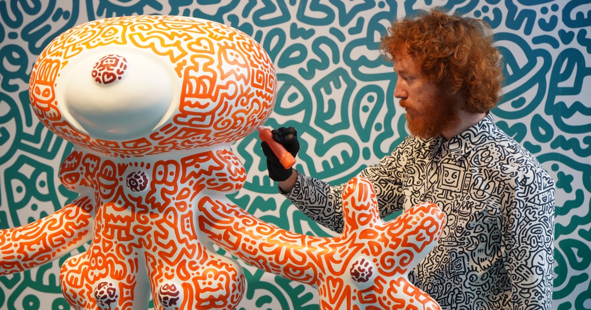 Don't Miss Mr Doodle in Space, Showing at Pearl Lam