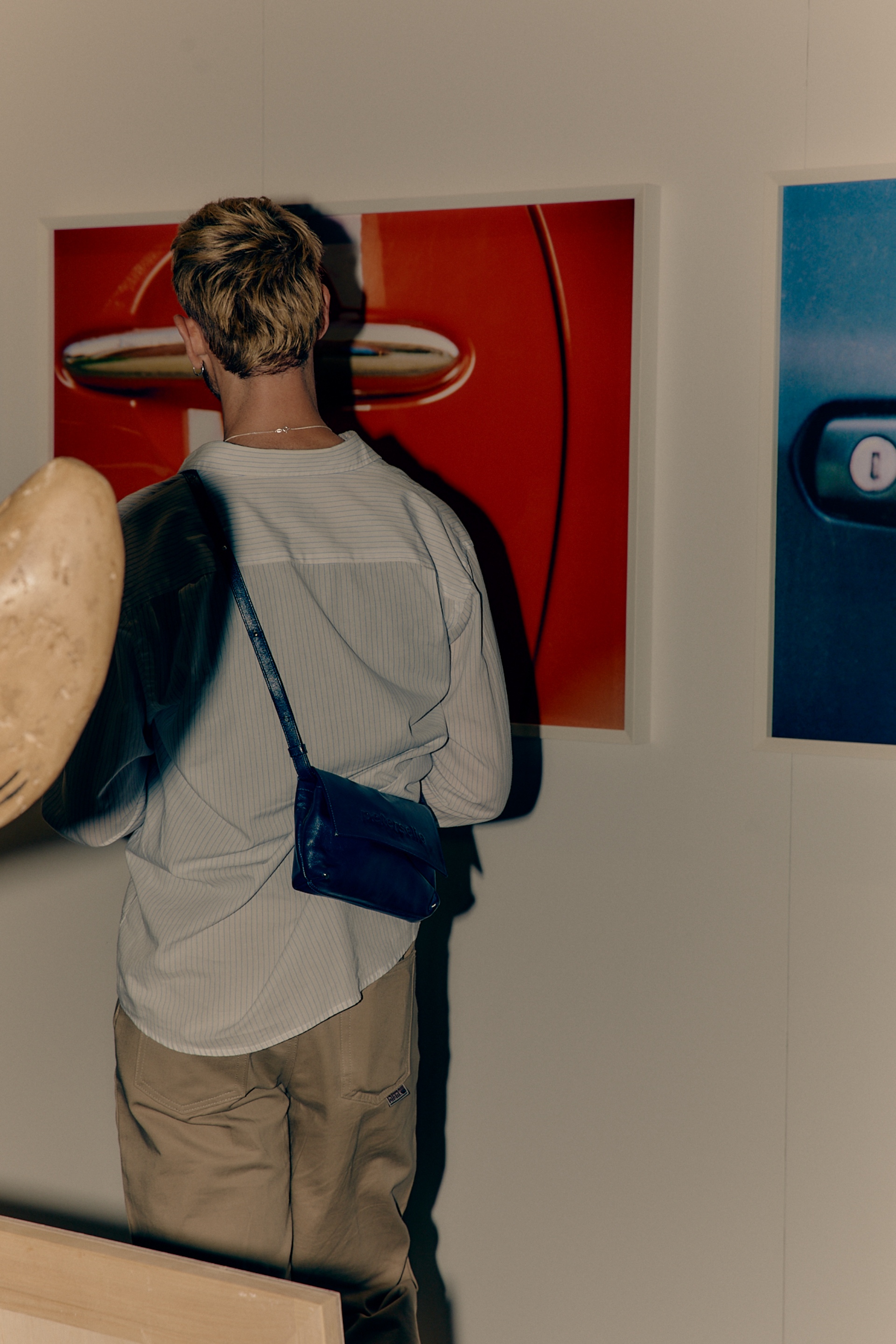 Visitors engage with contemporary artworks and curated presentations at the Melbourne Art Fair