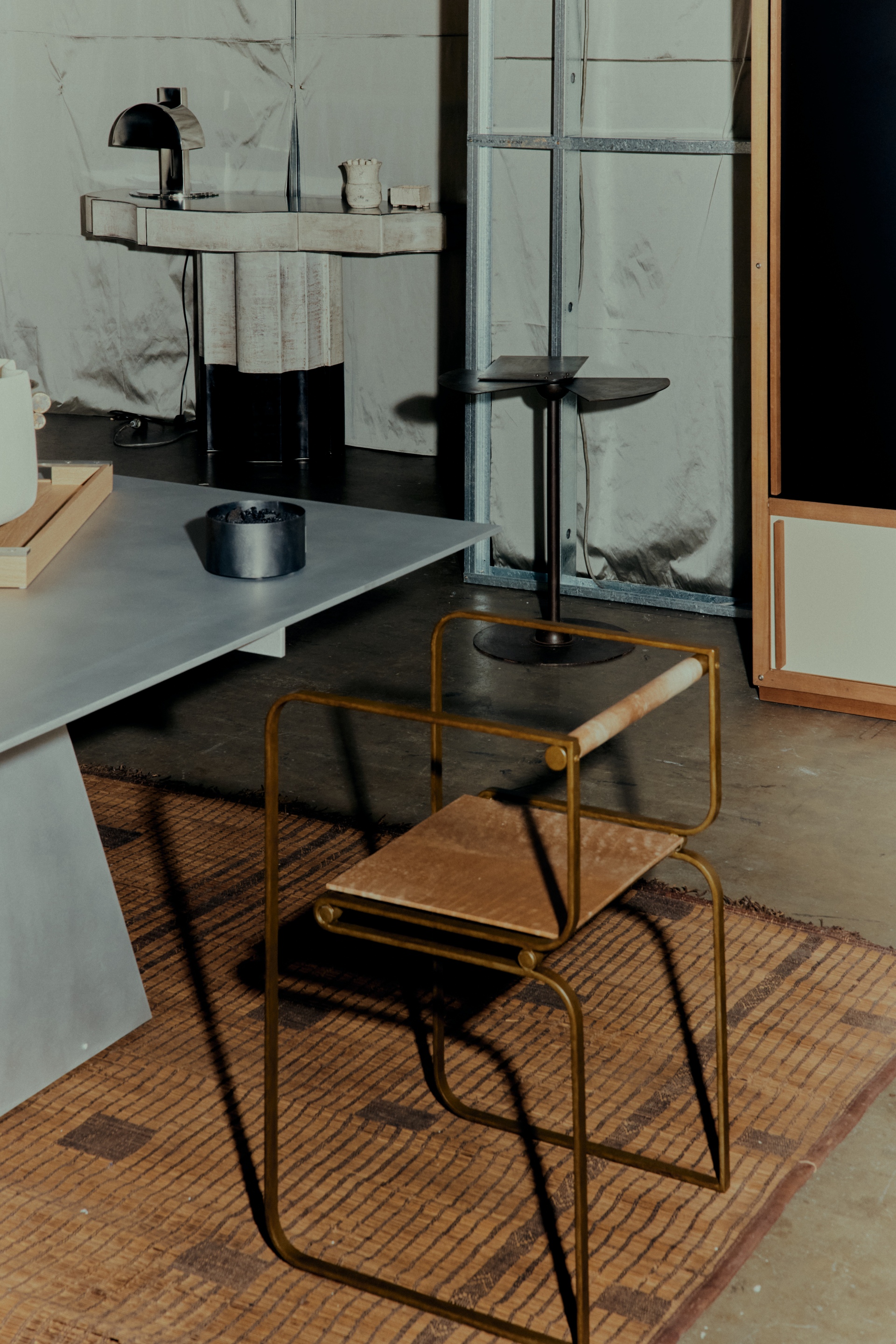 Exquisitely crafted collectible design pieces and bespoke furniture on display
